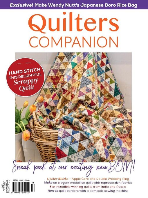 Title details for Quilters Companion by Universal Wellbeing PTY Limited - Available